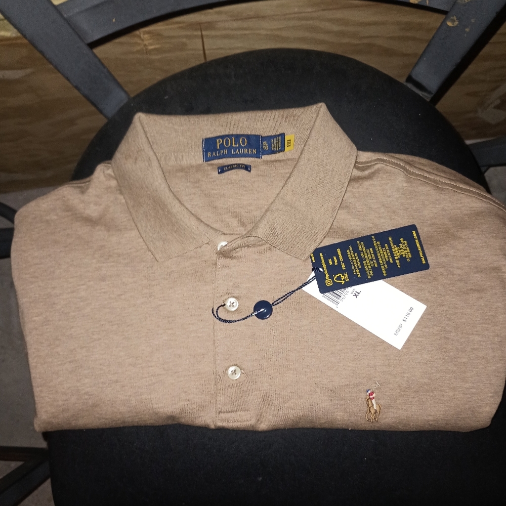 Polo is Ralph Lauren colared shirts! Brand new!